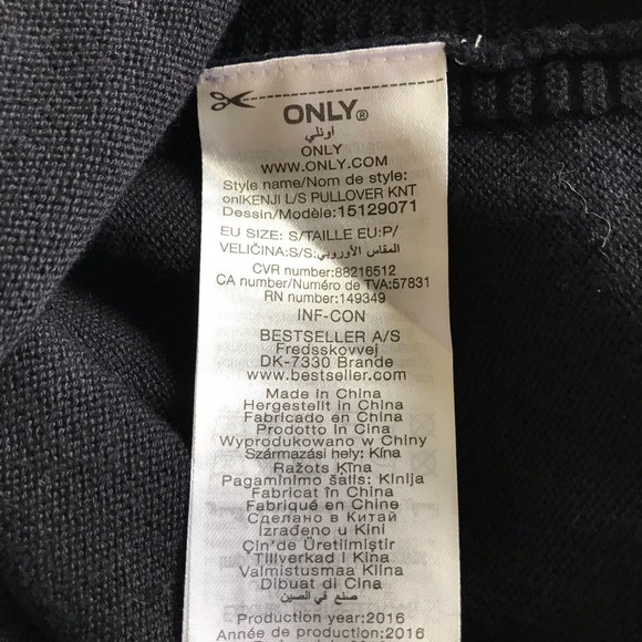 ONLY OUR STORY L/S Sweater with ribbed hem - Picture 6 of 8